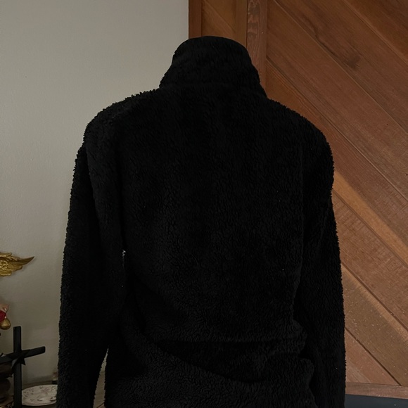 Pink Victoria Secret black teddy sweater - Picture 3 of 3